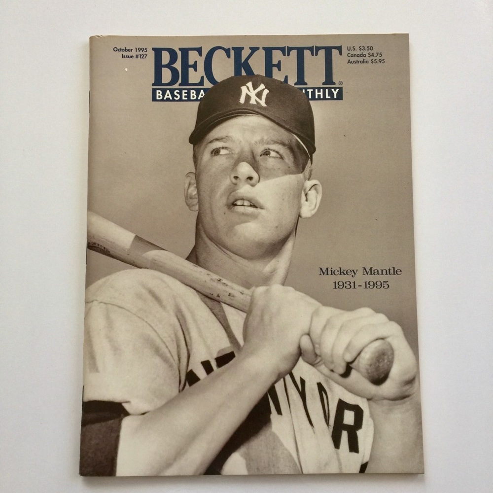 Beckett Baseball Mickey Mantle October 1995 #127